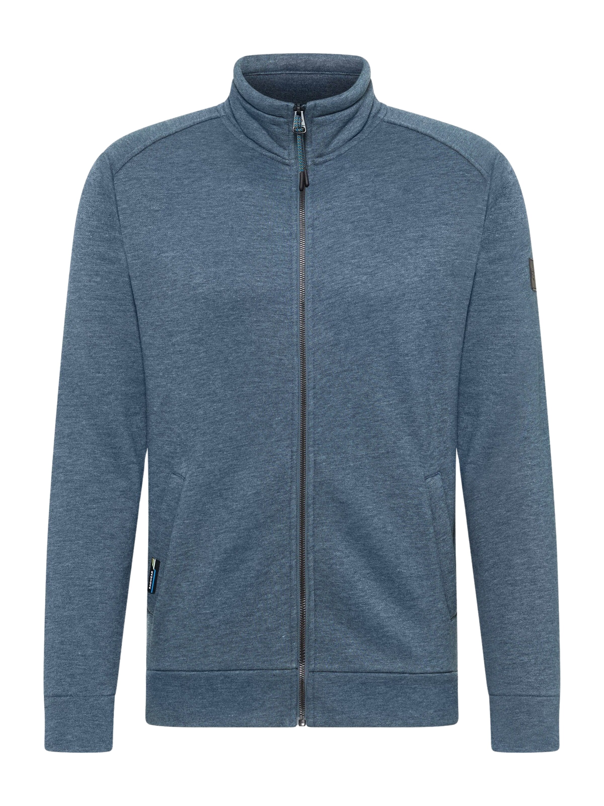 Ragwear Sweat jacket 'MIET' in Blue: front