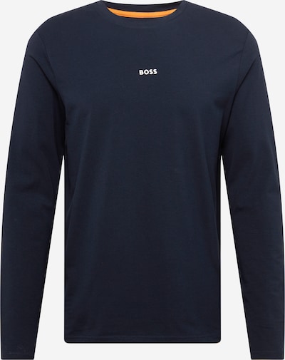 BOSS Majica 'Chark' u mornarsko plava / bijela, Pregled proizvoda