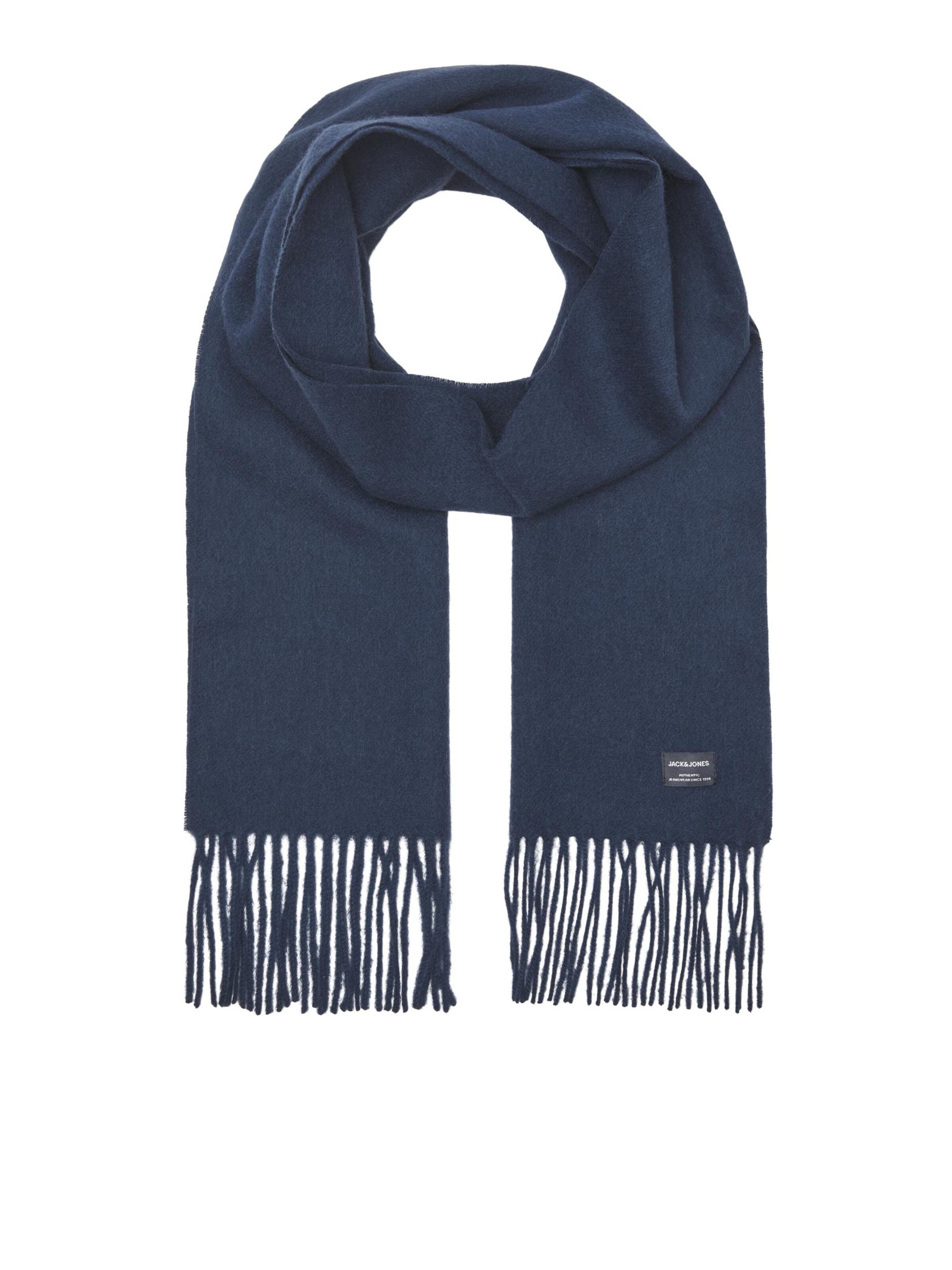 JACK & JONES Scarf 'Toronto' in Blue: front