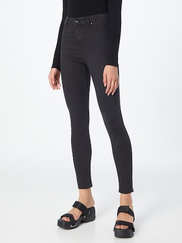 ONLY Skinny Jeans 'MILA-IRIS' i svart: framsida