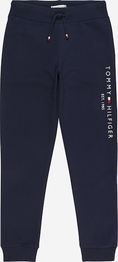 Pantaloni TOMMY HILFIGER pe bleumarin / roșu / alb, Vizualizare produs