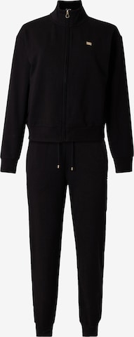EA7 Emporio Armani Juoksupuku värissä musta: etupuoli