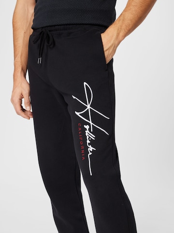 HOLLISTER Tapered Broek in Zwart