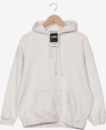 ADIDAS ORIGINALS Sweatshirt & Zip-Up Hoodie in M in White: front