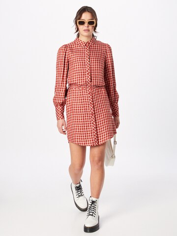 JDY Shirt dress 'HANNAH' in Red