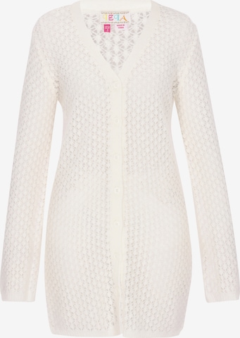 IZIA - Cárdigan en blanco: frente