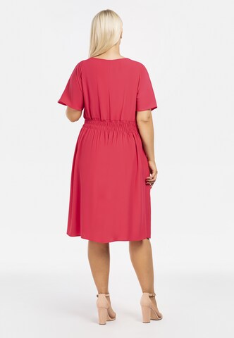 Karko Cocktail Dress in Pink