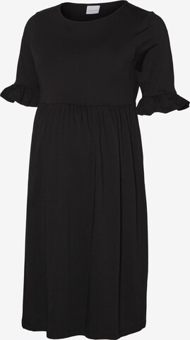 Robe 'Hazel' MAMALICIOUS en noir : devant