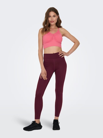 ONLY PLAY - Soutien Bustier Soutien de desporto 'Frion' em rosa