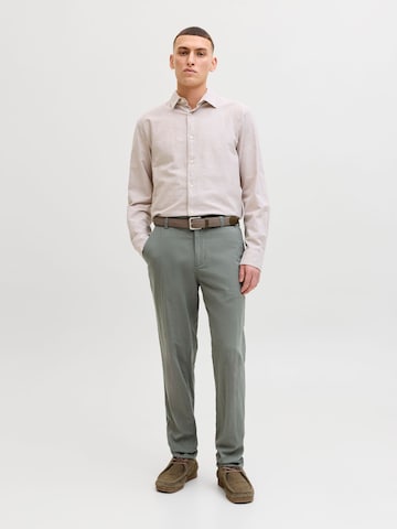 JACK & JONES Tapered Chino trousers 'JPSTAce JJSummer' in Green