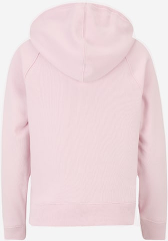 Gap Petite Sweatjacka 'HERITAGE' i rosa