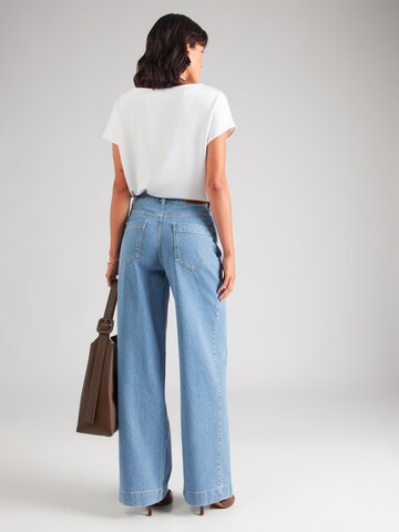 Wide leg Jeans di COMMA in blu