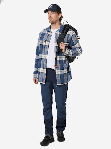 SWEDEMOUNT Regular fit Klederdracht overhemd 'Nordkap' in Blauw