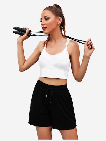 AOTTORI Bralette Sports Bra in White