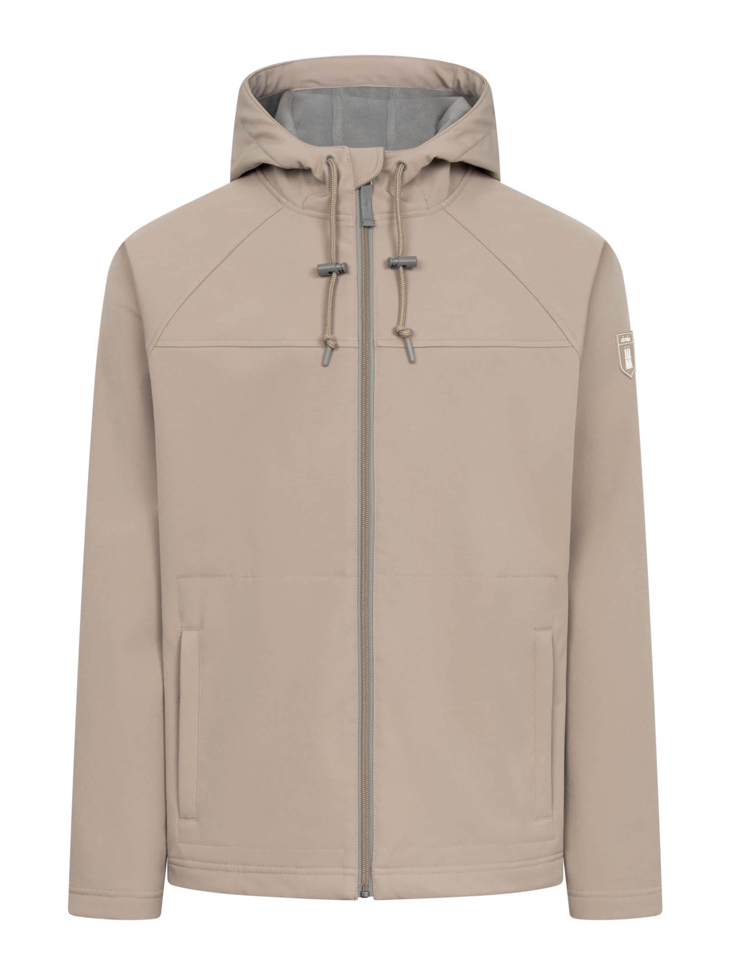 Derbe Performance Jacket 'Isleby' in Beige: front