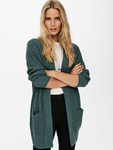 JDY Knit Cardigan 'Miggy Megan' in Blue