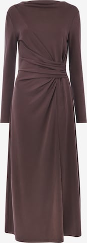 Whistles Dress in Brown: front