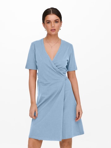 Robe 'May' ONLY en bleu : devant