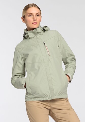 KILLTEC Outdoorjacke in Grün: Vorderseite