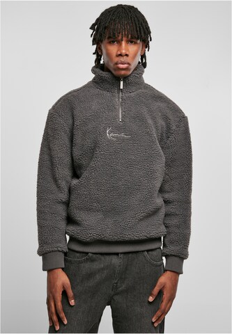 Sweat-shirt Karl Kani en gris : devant