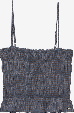 Pull&BearTop - plava boja: prednji dio