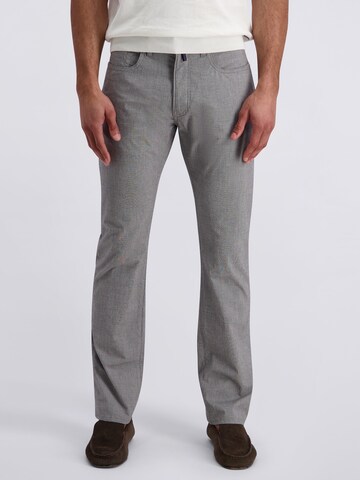 Regular Pantalon chino 'Lyon' PIERRE CARDIN en gris : devant