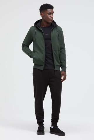 CMPD Zip-Up Hoodie in Green