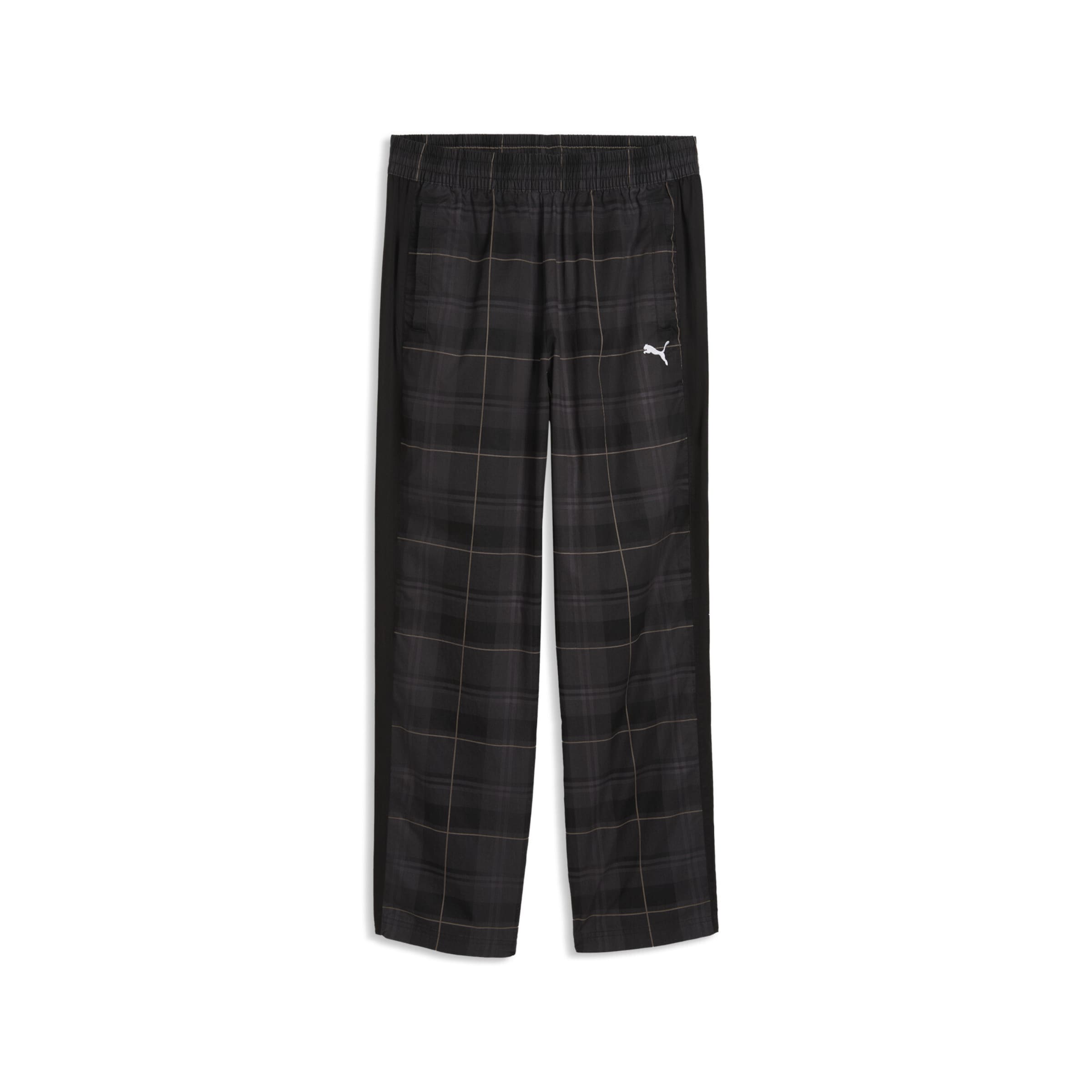 PUMA Regular Sporthose 'T7' in Schwarz: Vorderseite