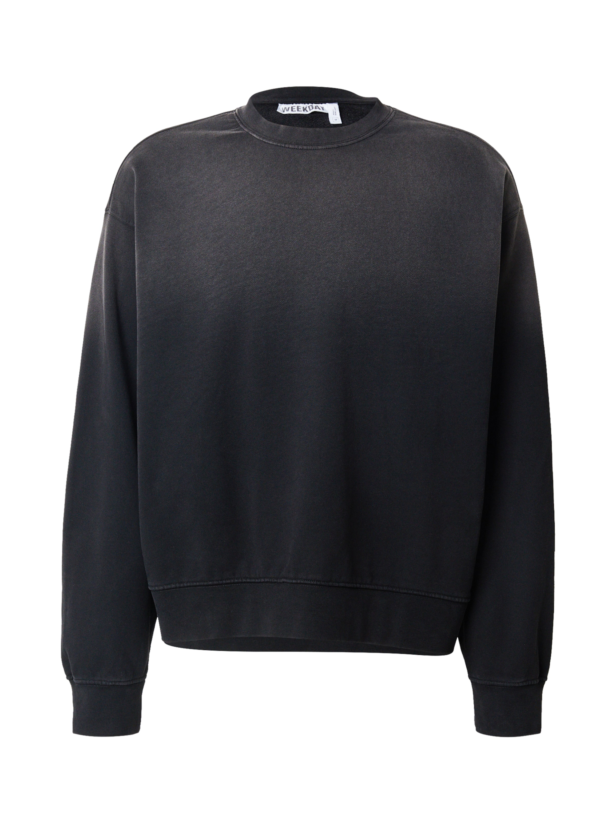 WEEKDAY Sweatshirt 'Vic' in Black: front