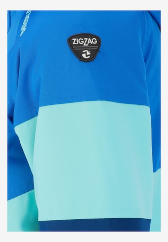 ZigZag Athletic Jacket 'Taylora' in Blue