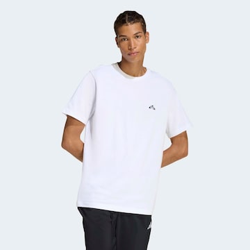 ADIDAS SPORTSWEAR Λειτουργικό μπλουζάκι σε λευκό: μπροστά