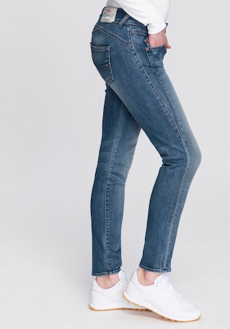 Slimfit Jeans 'Gila' de la Herrlicher pe albastru