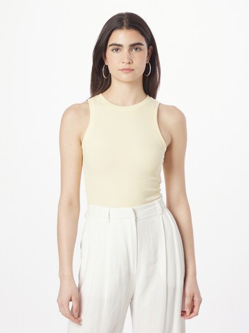 HOLLISTER Topp i beige: framsida