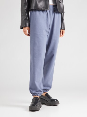 Calvin Klein Jeans Tapered Trousers in Grey: front