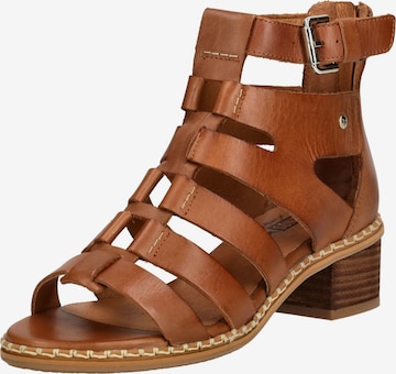 PIKOLINOS Sandali 'Blanes' | rjava barva: sprednja stran