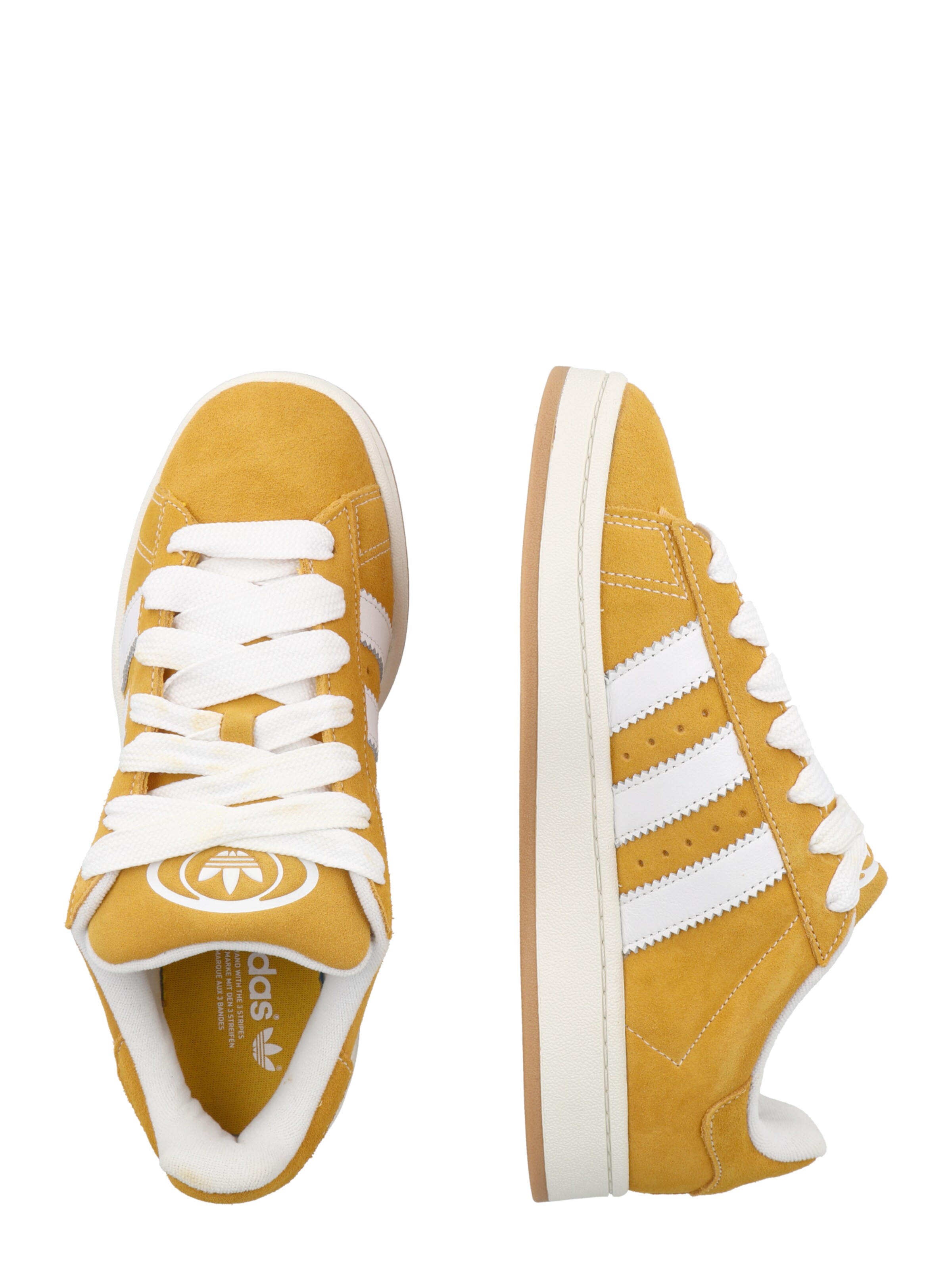 adidas campus jaune moutarde