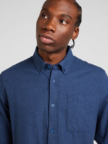 Regular fit Camicia di KnowledgeCotton Apparel in blu