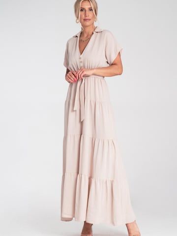 Abito da cocktail 'M1195' di Figl in beige
