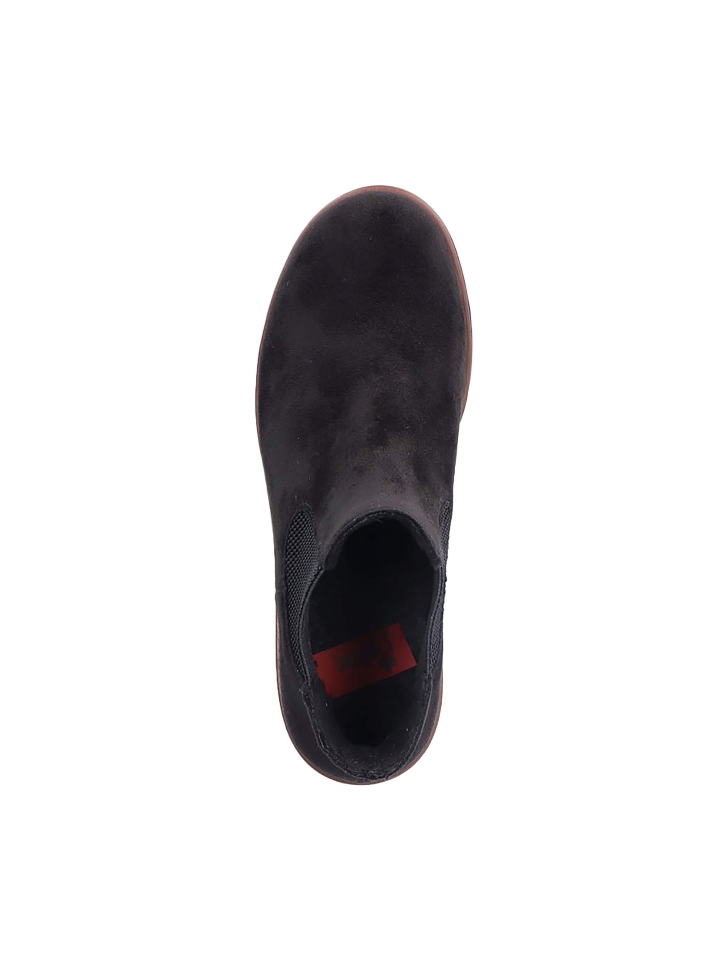 Rieker - Botas de tobillo 'Microtretch-Stiefelette zum Hineinschlüpfen' en negro