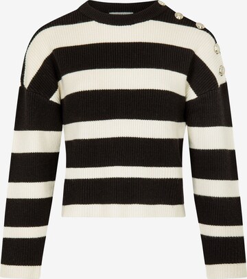 Morgan Sweater in Black: front