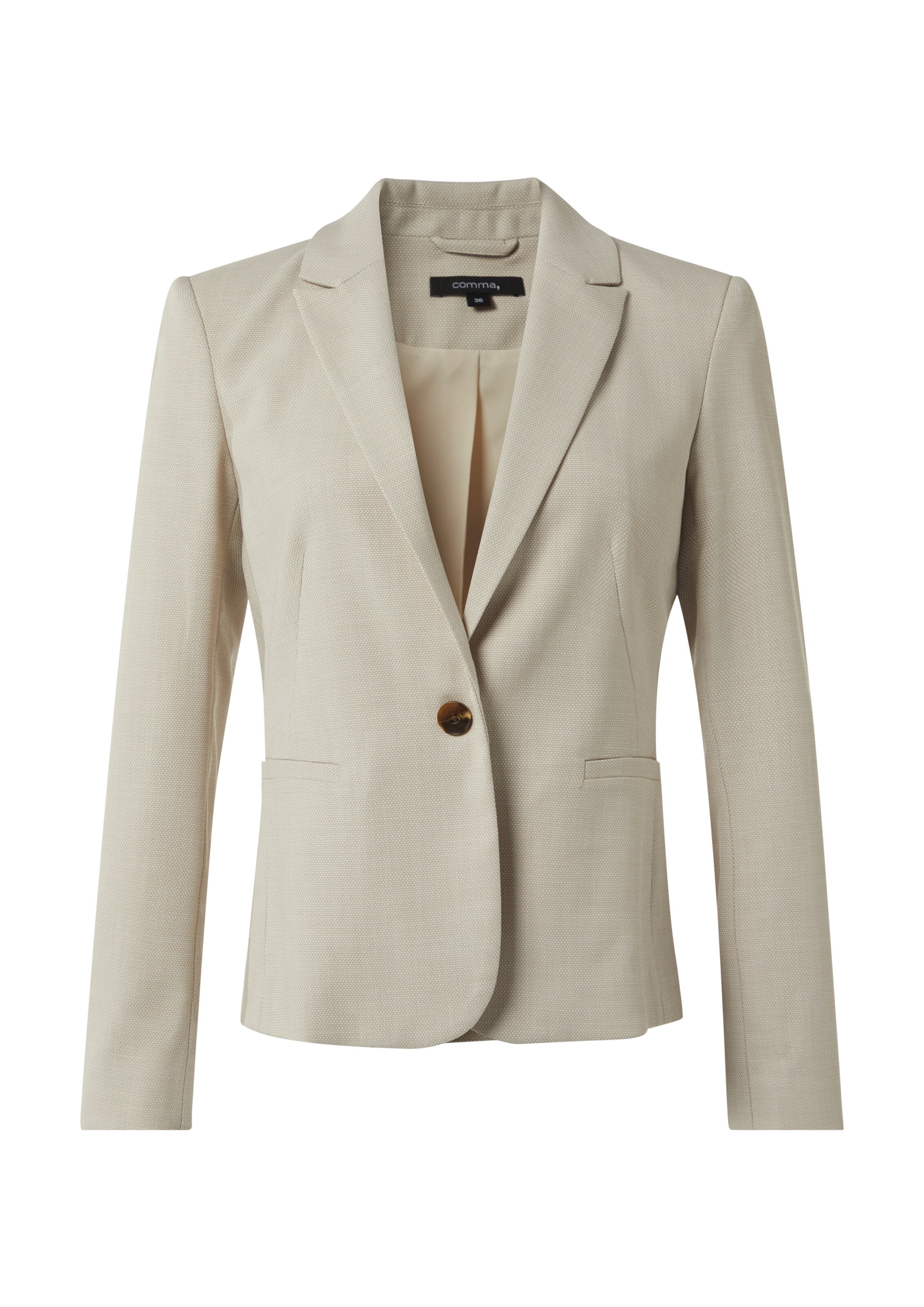 COMMA Blazer in Beige: Vorderseite