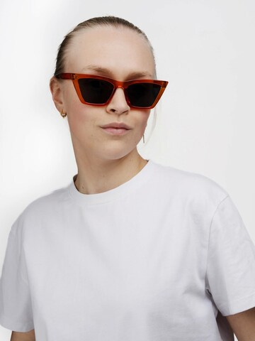 ECO Shades Sunglasses in Orange: front