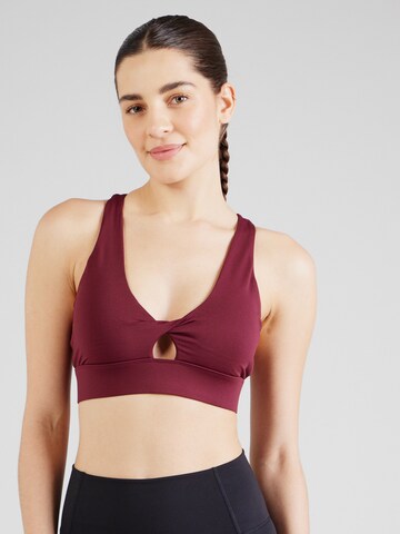 Fabletics - Soutien Bustier Soutien de desporto 'OASIS' em vermelho: frente