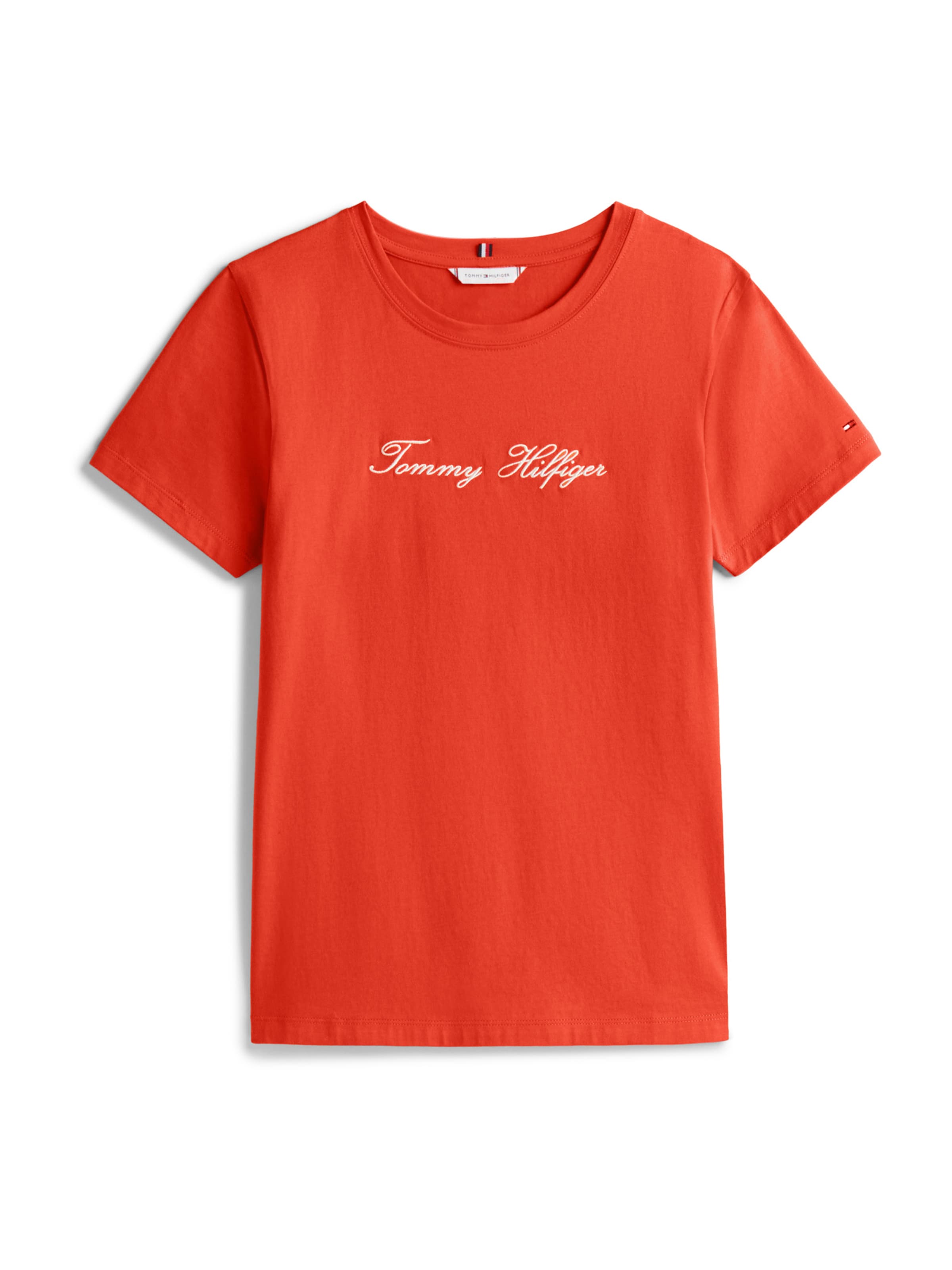 TOMMY HILFIGER T-Shirt in Orange: Vorderseite