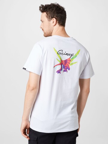 Grimey - Camiseta 'THE DAWN' en blanco