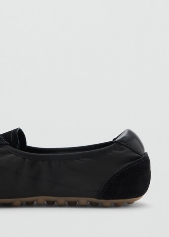 MANGO Slip-Ons 'Metro' in Black