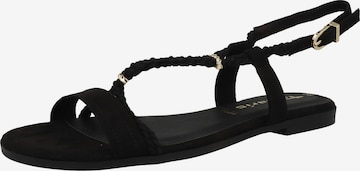 TAMARIS Sandals in Black: front