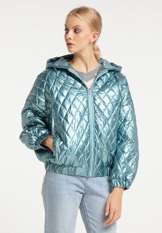 myMo NOW Winter Jacket in Blue: front