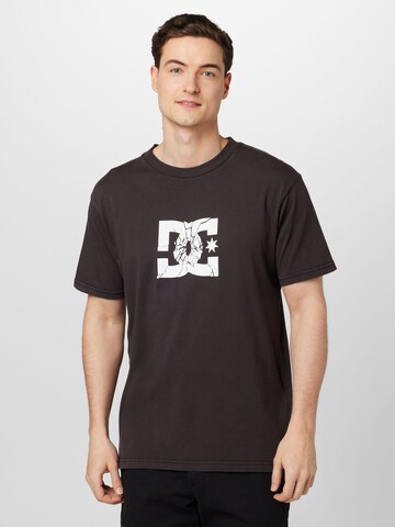 DC Shoes - Camiseta 'SHATTER' en negro: frente