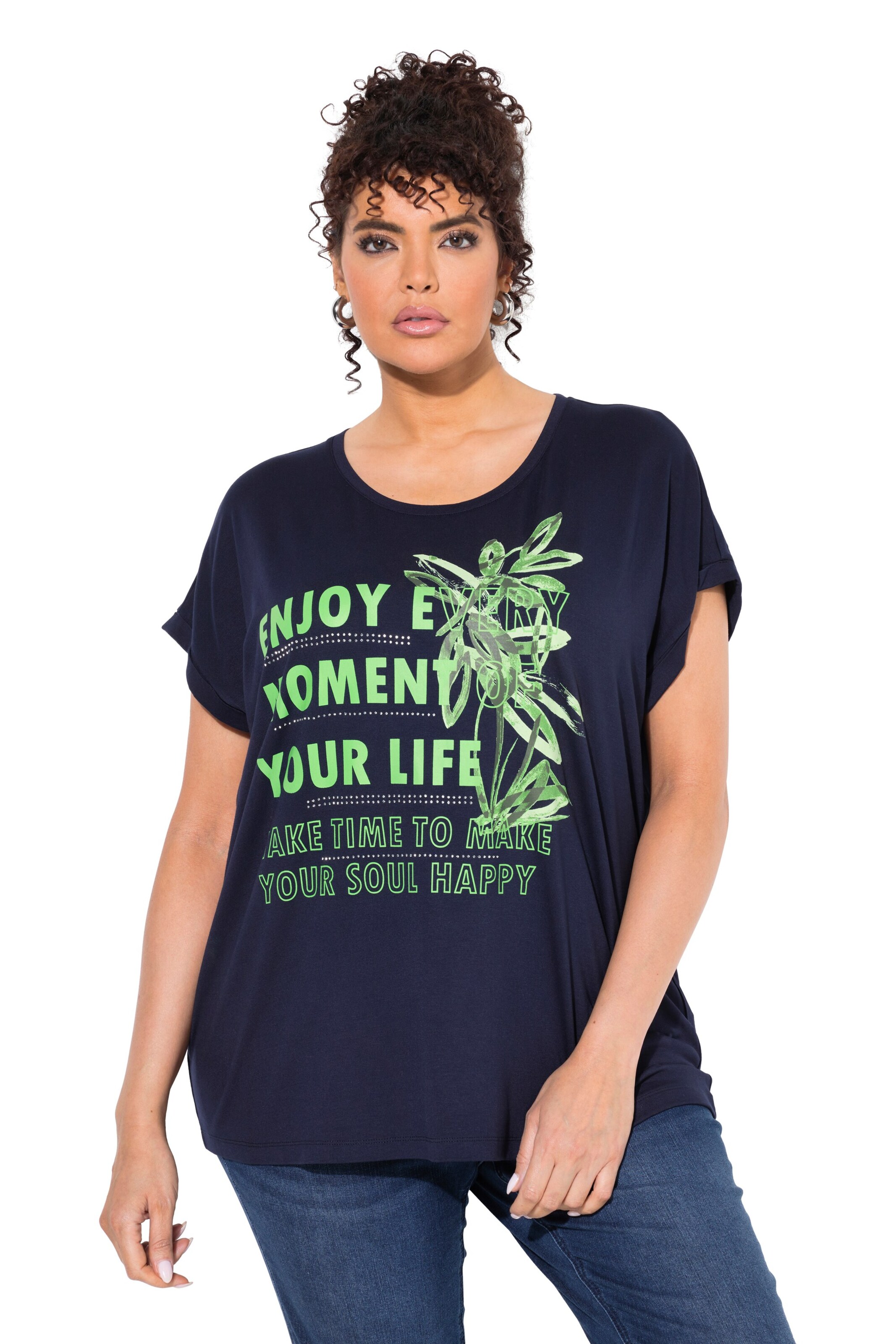 Ulla Popken Shirt in Blue: front